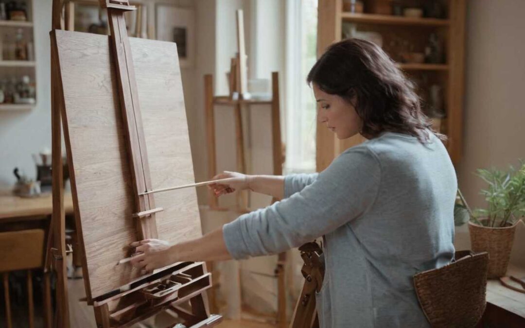 Comment monter et entretenir votre chevalet de peinture à la maison
